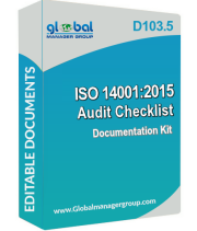 ISO 14001:2015 Audit Checklist