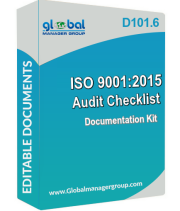 iso 9001:2015 audit checklist
